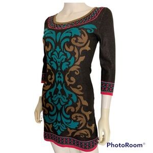 Anthropologie Flying tomato sweater dress with 3/4 inch sleeves size XS